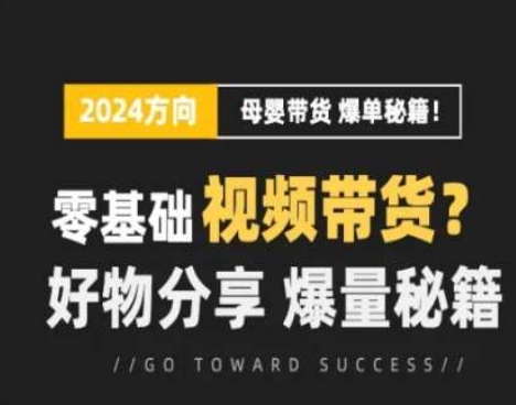 短视频母婴赛道实操流量训练营，零基础视频带货，好物分享</div>
<p class=