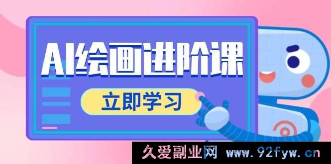 图片[1]-（14884 期）AI 绘画提升课，包含电商摄影等多范畴，PS 操作与 AI 工具运用全面教授-吾爱副业网