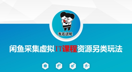 久爱副业网,网赚项目,网赚论坛博客网分享闲鱼采集虚拟IT课程资源另类玩法，干货满满