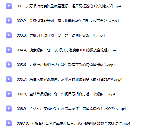 图片[2]-白凤电商-淘系运营21天速成班2025年7月更新(价值4999元)_-吾爱副业网