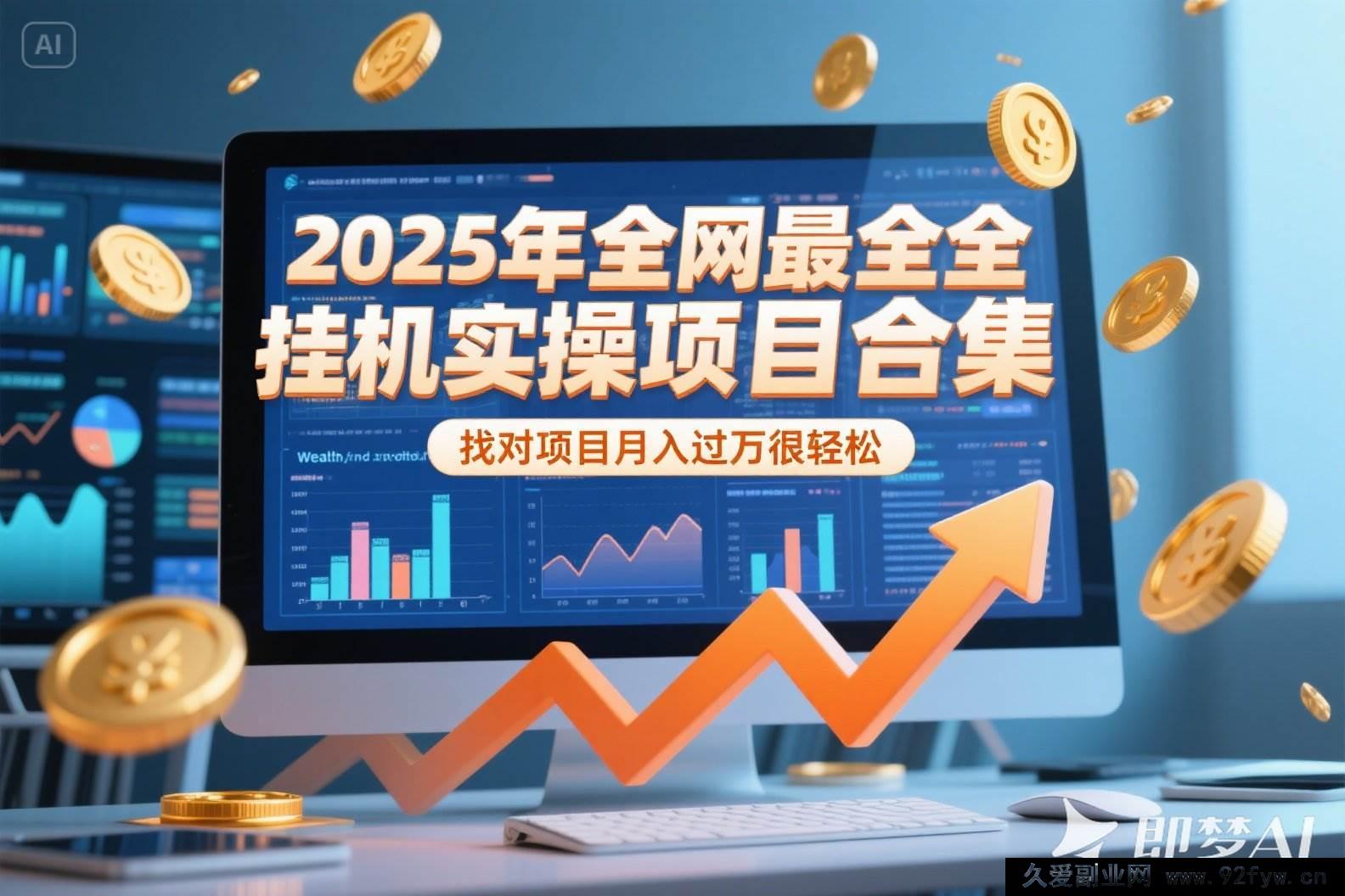 图片[1]-（15303期）2025 全新轻资产创业：AI 直播挂机实操项目深度演练-吾爱副业网
