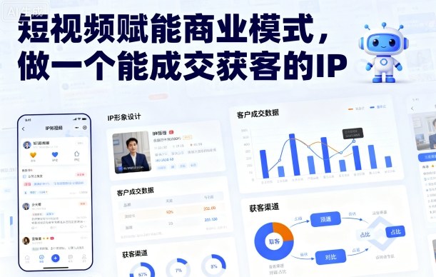 久爱副业网,网赚项目,网赚论坛博客网分享短视频赋能商业模式，做一个能成交获客的IP
