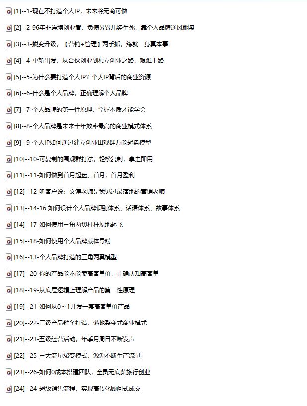图片[3]-文涛老师-私域IP起盘_-吾爱副业网