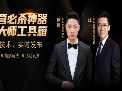 图片[2]-多多大师泓一弟子班拼多多实操陪跑特训营2025年8月(价值4999元)_-吾爱副业网