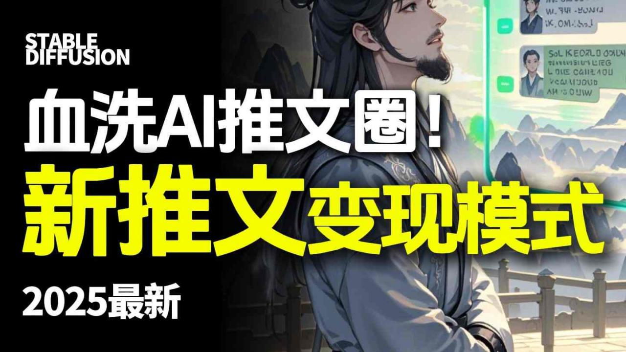 久爱副业网,网赚项目,网赚论坛博客网分享最新AI动态电影漫画小说推文，全流程实操教学，小白也能月入1W+