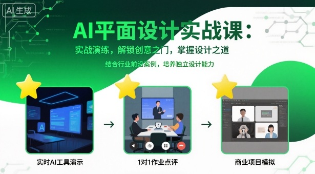 久爱副业网,网赚项目,网赚论坛博客网分享AI平面设计实战课,实战演练,解锁创意之门,掌握设计之道