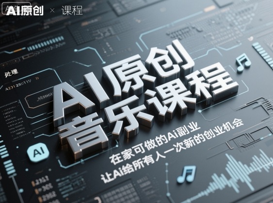 久爱副业网,网赚项目,网赚论坛博客网分享AI原创音乐课程，在家可做的Ai副业，让Ai给所有人一次新的创业机会