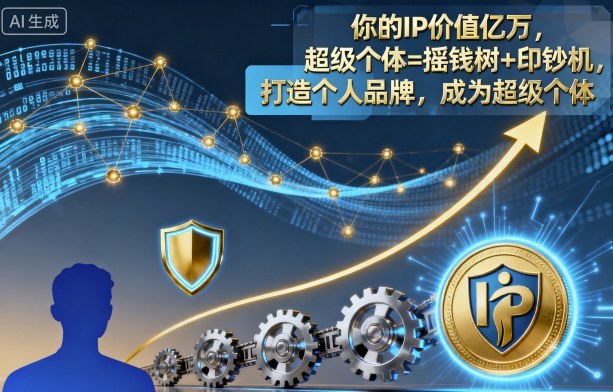久爱副业网,网赚项目,网赚论坛博客网分享你的IP价值亿万，超级个体=摇钱树+印钞机，打造个人品牌，成为超级个体