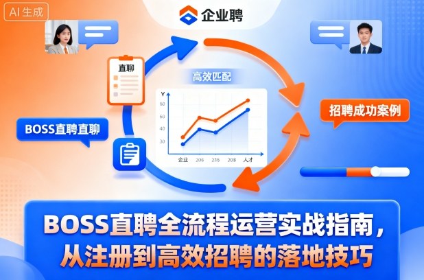 久爱副业网,网赚项目,网赚论坛博客网分享BOSS直聘全流程运营实战指南，从注册到高效招聘的落地技巧