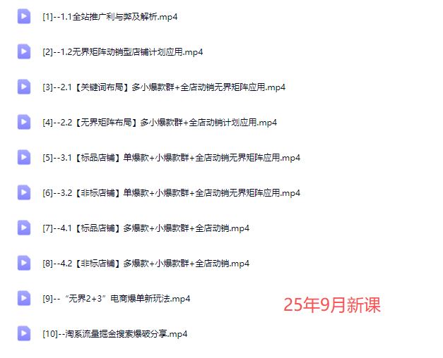 图片[5]-玺承子渊-无界矩阵之不同类型店铺应用2025年9月新课_-吾爱副业网