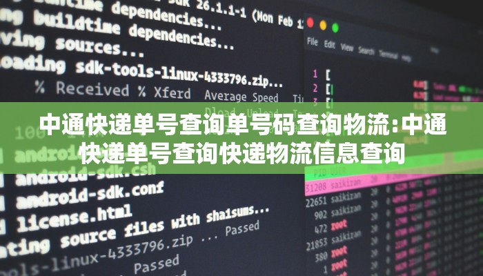 中通快递单号查询单号码查询物流:中通快递单号查询快递物流信息查询