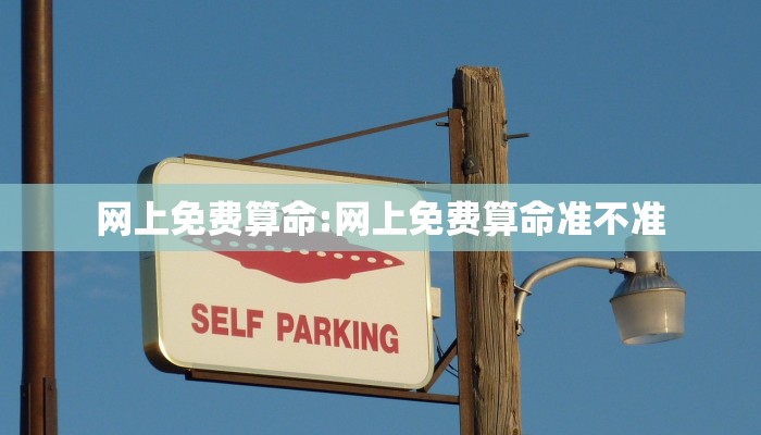 网上免费算命:网上免费算命准不准