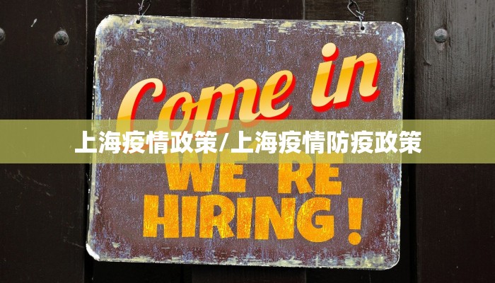 上海疫情政策/上海疫情防疫政策
