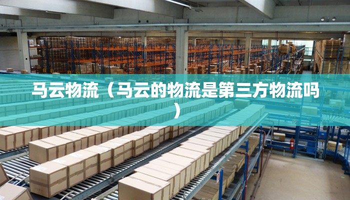 马云物流（马云的物流是第三方物流吗）